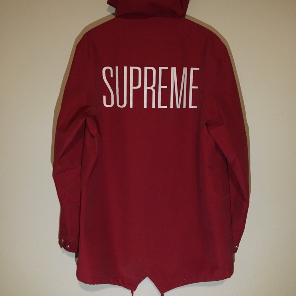 Supreme Taped Seam Fishtail Parka